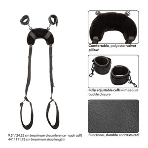 Nocturnal Collection Position Strap w/Pillow - Black