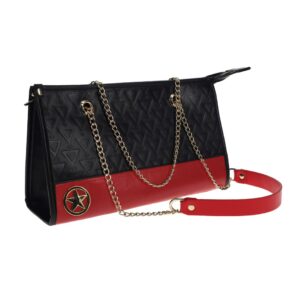 Shots Ouch! Milan Collection Bondage Kit w/Bag – Black/Red
