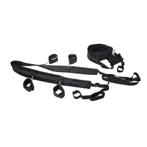 Sportsheets No Matter Where Adjustable Bondage Restraint System - Black - Power Play Studio, LLC