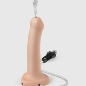 Strap-On-Me Silicone Cum Dildo in vanilla, front view