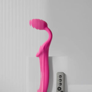 strap on me vibrating bendable fuchsia