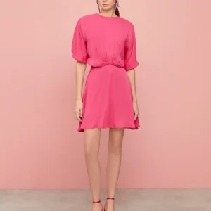 Mini Dress With Shoulder Pads
