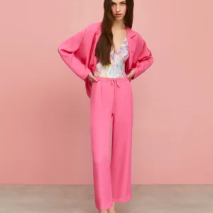 High-Waisted Carrot Pants