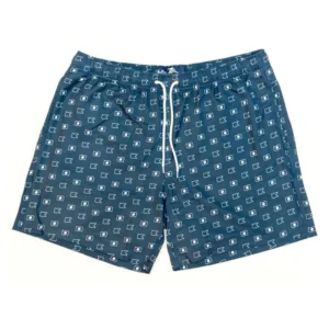 Island Bum Nautical Flag Swim Trunks - Power Play Studio, LLC