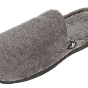 Men's Slipon Warm Memory Foam Insole Scuff House Slipper - Power Play Studio, LLC
