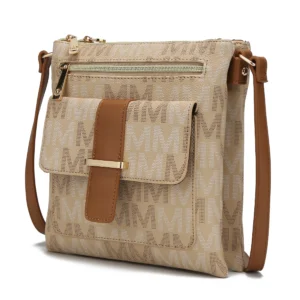 Jeni Multi Compartment Crossbody Bag - Power Play Studio, LLC
