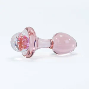 Pink Crystal Delights Flower Plug - Power Play Studio, LLC