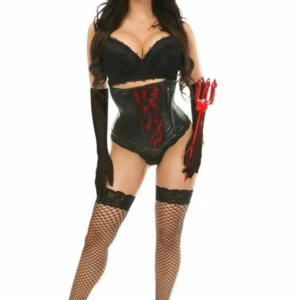 Lavish Sexy Gothic Devil Corset Costume