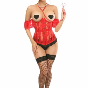 Lavish Sexy Nurse Corset Costume