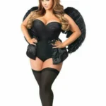 Lavish Angel of Darkness Corset Costume - Power Play Studio, LLC
