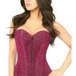Lavish Front Zipper Corset - Power Play Studio, LLC