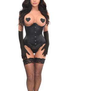 Top Drawer 4 PC Pin-Up Bunny Corset Costume - Power Play Studio, LLC