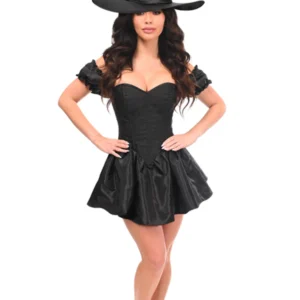 Top Drawer 2 PC Witch Corset Dress Costume - Power Play Studio, LLC