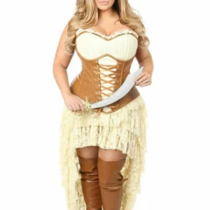 Top Drawer Sexy Pirate Corset Costume - Power Play Studio, LLC