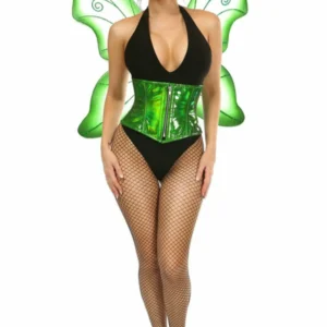 Top Drawer Green Pixie Fairy Corset Costume