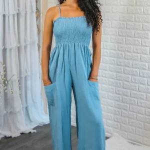 Angela Jumpsuit with Adjustable Straps