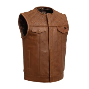 Dust Devil Men's Leather Vest