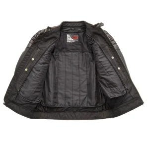 Crusader Men's Leather Jacket