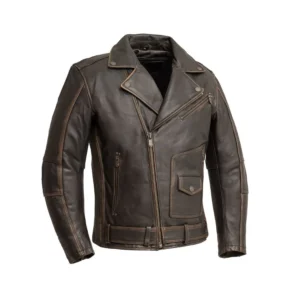 Wrath Men's Leather Jacket