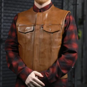 Lowrider Men's Leather Vest