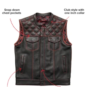 Sinister - Men's Leather Vest