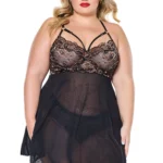 Ember Glow Babydoll & Thong