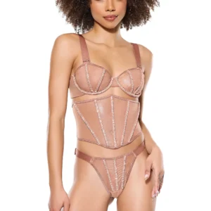 Poppin' Bubbly Bra, Waist Cincher & Thong - Power Play Studio, LLC