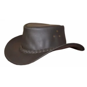 Men's Premium Leather Cowboy Hat
