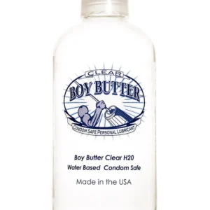 Boy Butter Clear Bottle - Power Play Studio, LLC