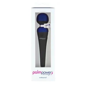 Palm Power Massager Blue Rechargeable Waterproof - Power Play Studio, LLC