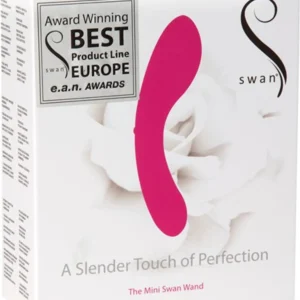 Mini Swan Wand 4.75 Pink " - Power Play Studio, LLC