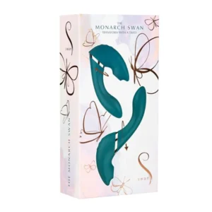 Swan The Monarch Swan Transformer Teal - Power Play Studio, LLC