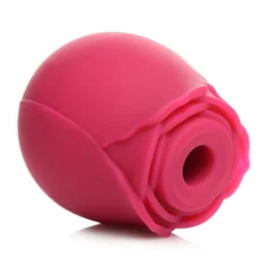 Gossip Rose 10X Silicone Clit Suction Stimulator Burgundy - Power Play Studio, LLC