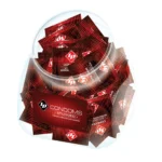 Id Studded Condom Jar 144pcs - Power Play Studio, LLC
