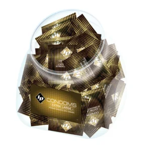 Id Extra Large Condoms Jar 144pcs - Power Play Studio, LLC