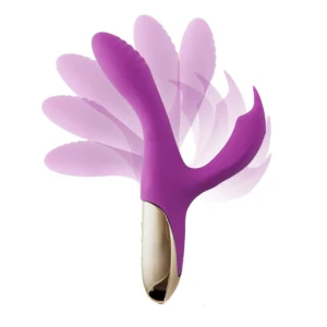 Skyler Silicone Bendable Purple Rabbit - Power Play Studio, LLC