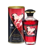Warming Massage Oil Blazing Cherry 3.5 Oz