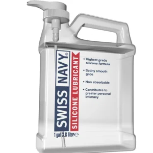Swiss Navy Silicone Based Lube 1 Gallon
