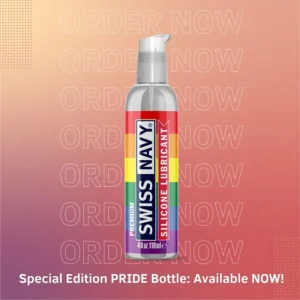 Swiss Navy Pride Lube Silicone 4oz - Power Play Studio, LLC
