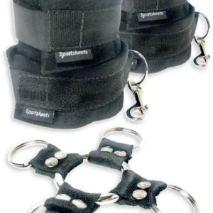 Premium Hog Tie & Cuffs Set - Power Play Studio, LLC