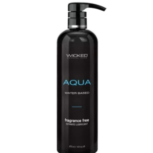 Wicked Aqua Lube 16 Oz - Power Play Studio, LLC