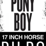Master Cock Pony Boy 17in Horse Dildo