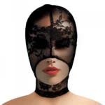 Master Series Lace Seduction Bondage Hood