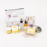 Summery Christmas in July - Care Package, Handmade Natural Bath and Body Gift Box