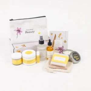 Summery Christmas in July - Care Package, Handmade Natural Bath and Body Gift Box