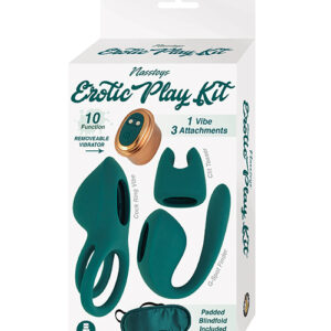 Erotic Play Kit - Green - Power Play Studio, LLC