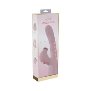 VIVE Andria LED G-spot vibrator in pink, main view, Power Play Studio, LLC